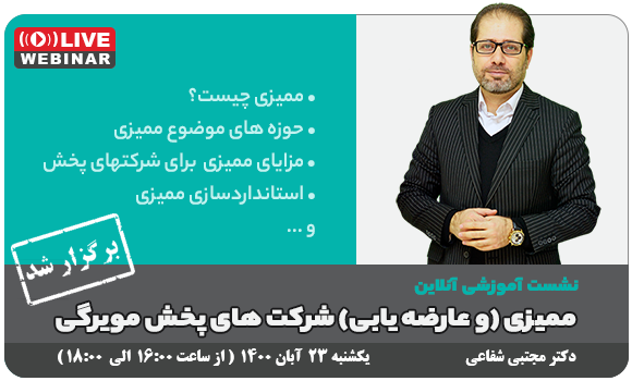 عارضه یابی شرکت های پخش مویرگی